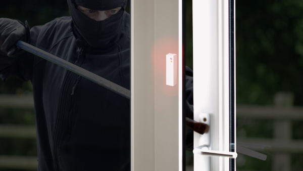 shock detector against burglary