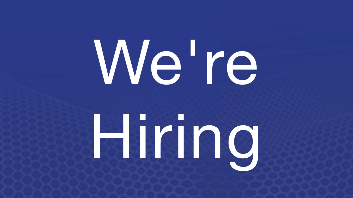 we are hiring